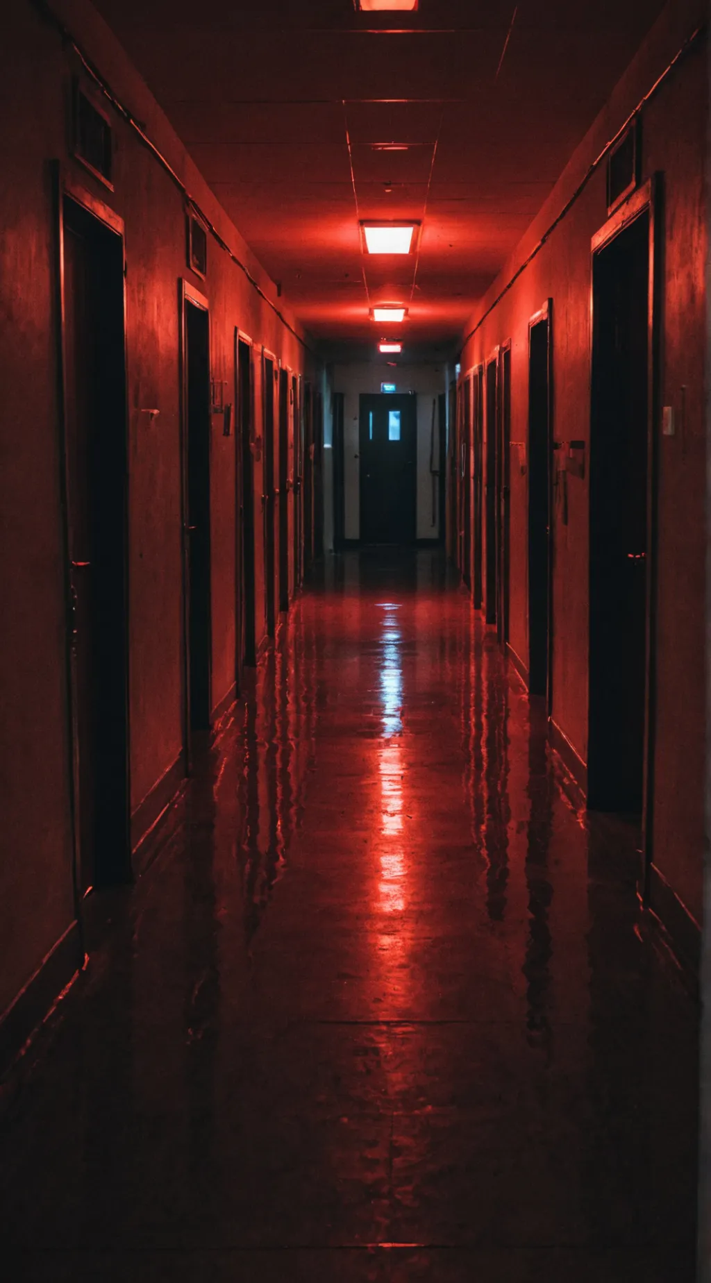 ai character: Sprunki backrooms background