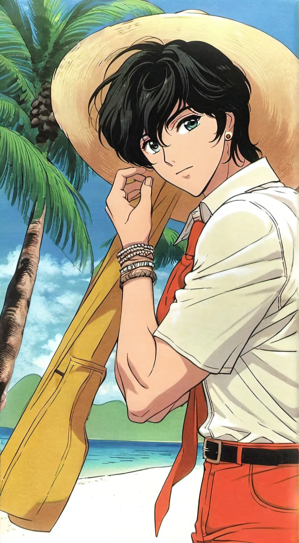 ai character: 🏖️ Fabián 🏖️ background