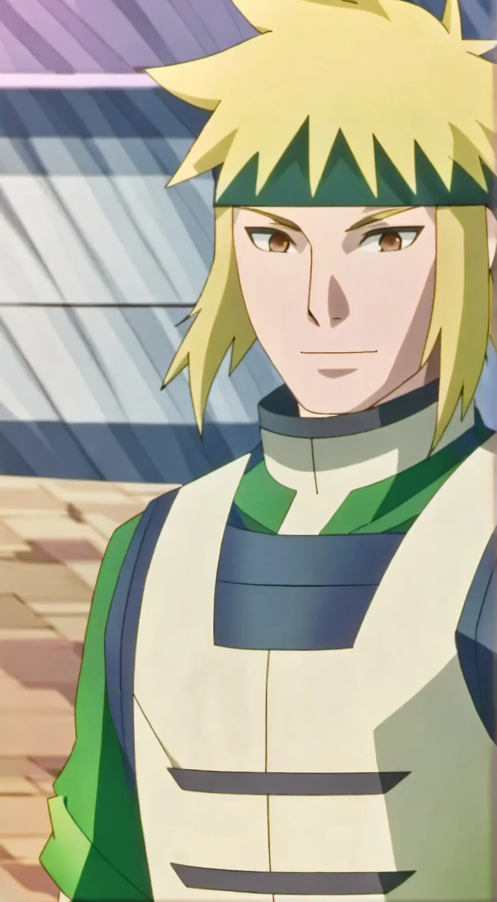 ai character: Minato Namikaze background