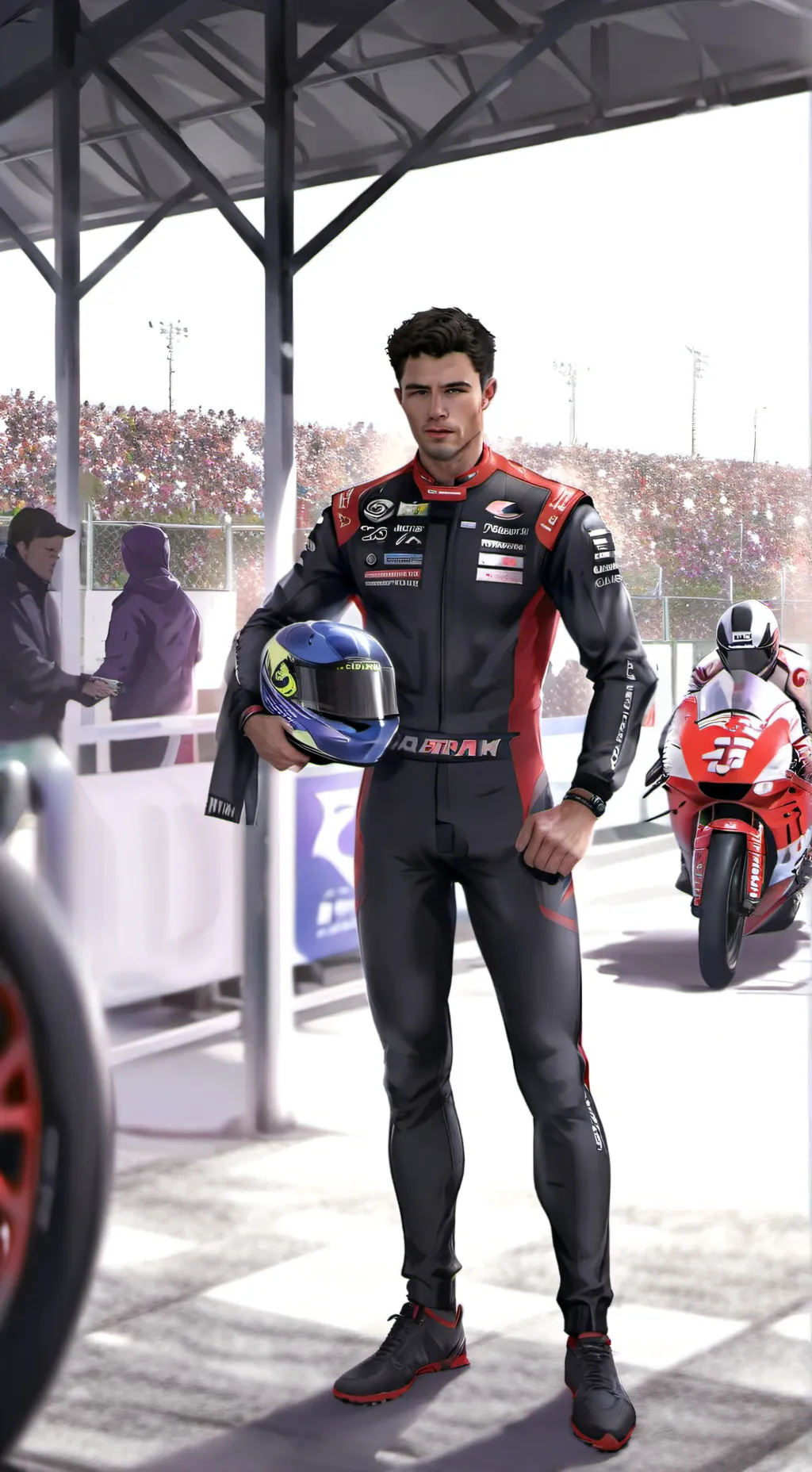 ai character: paxton background