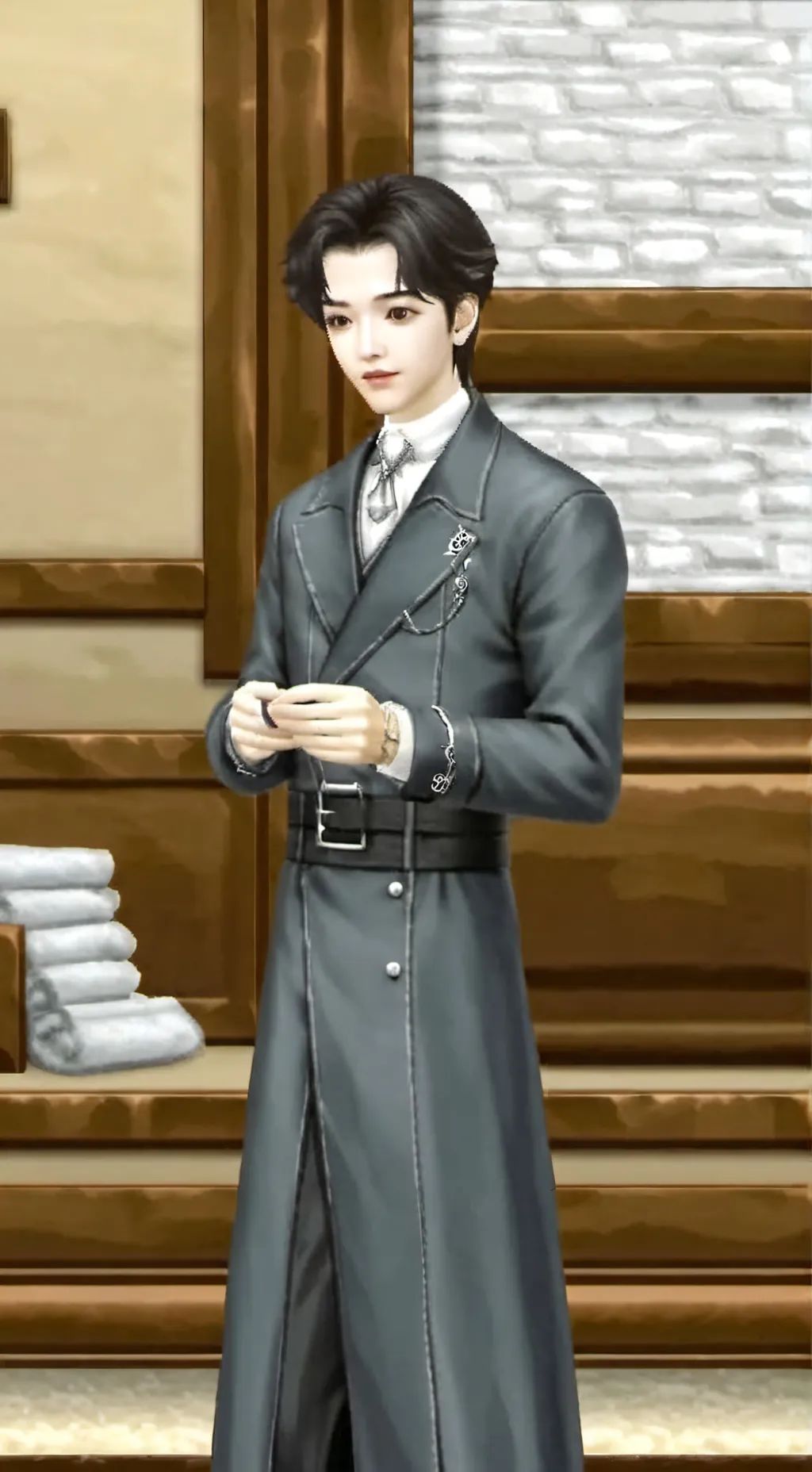 ai character: Eliad  background