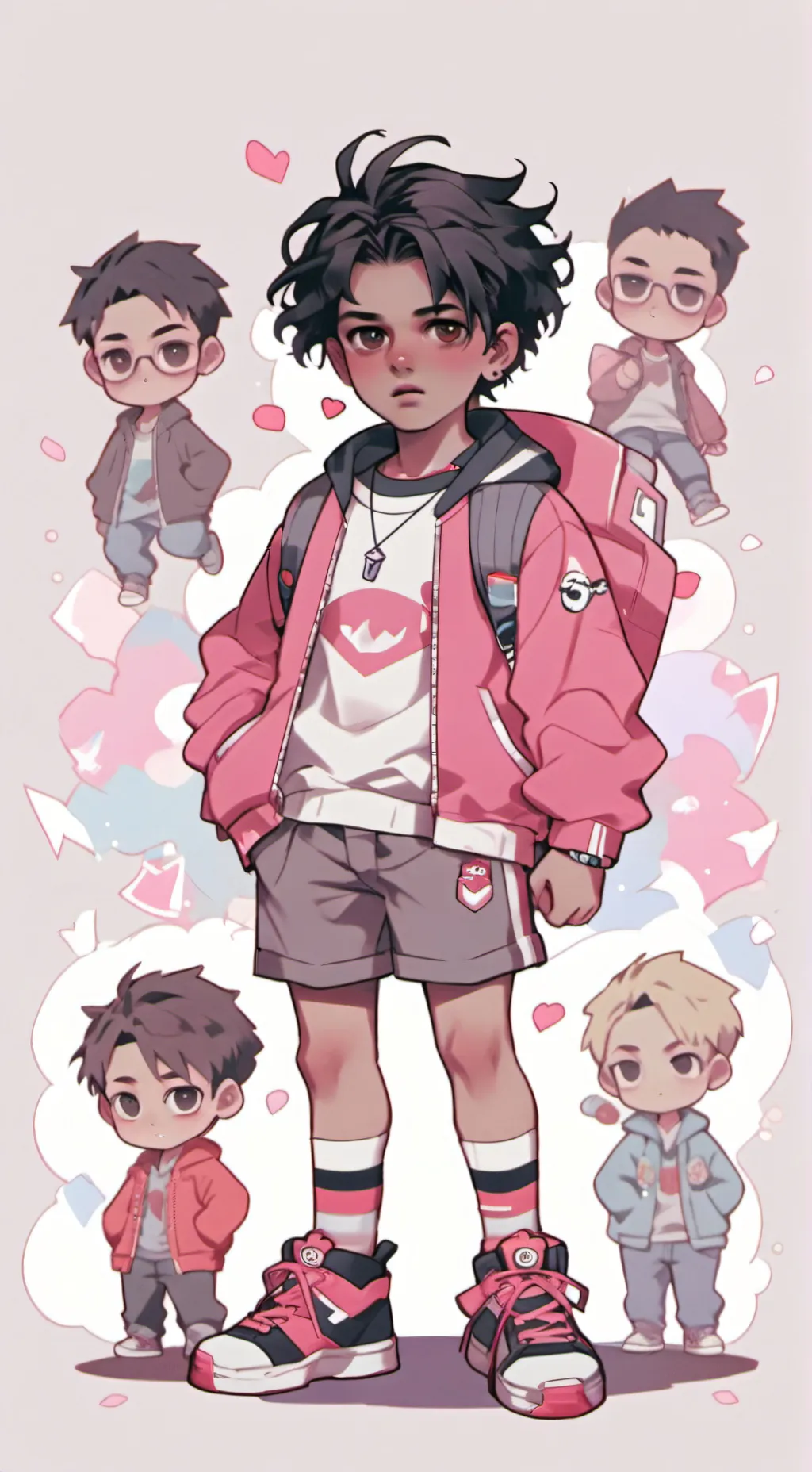 ai character: The outsiders  background