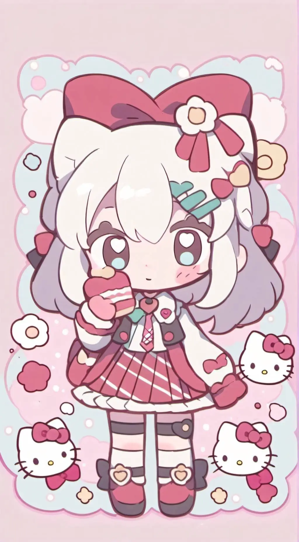 ai character: Dandy’s world! background