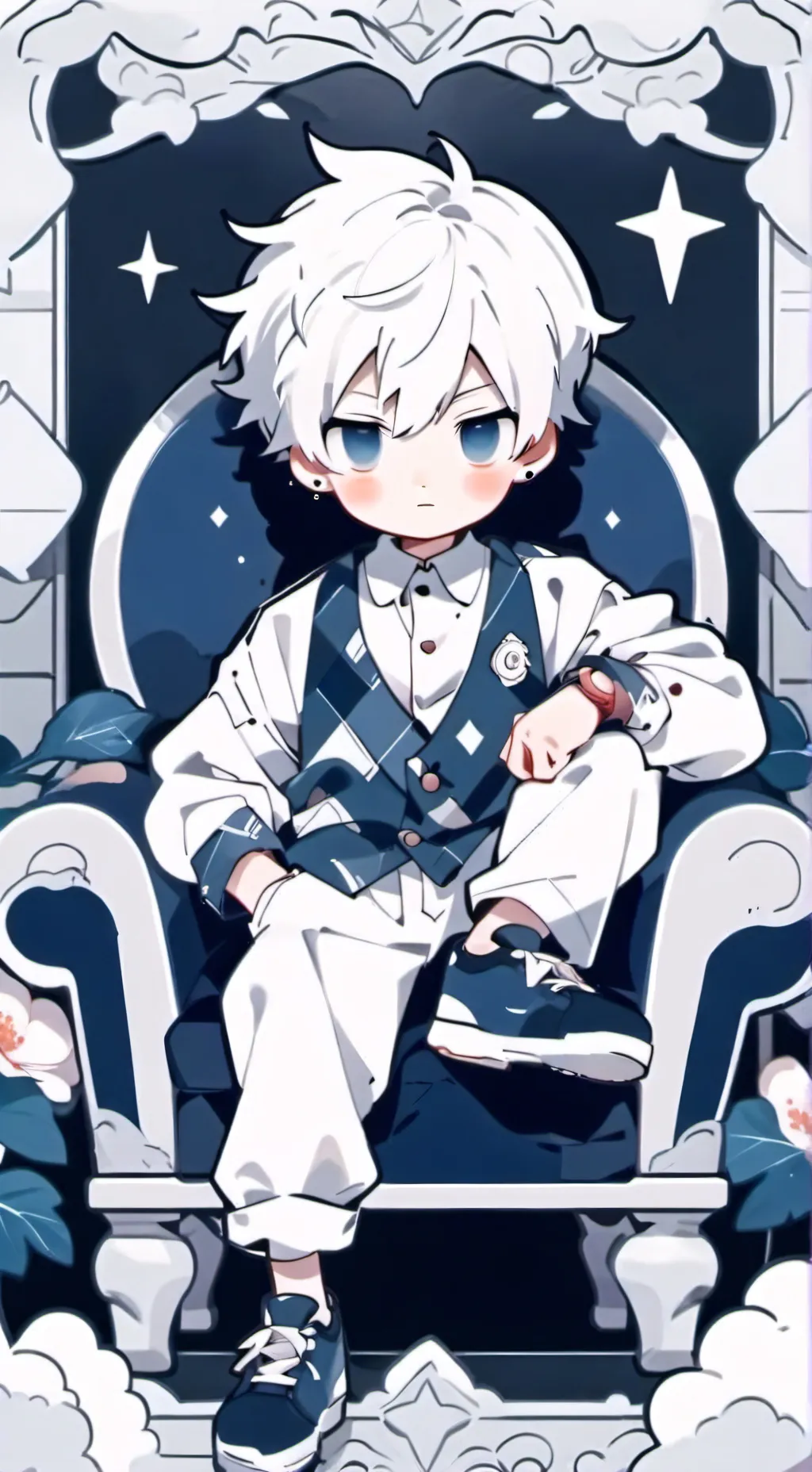 ai character: GIORNO background