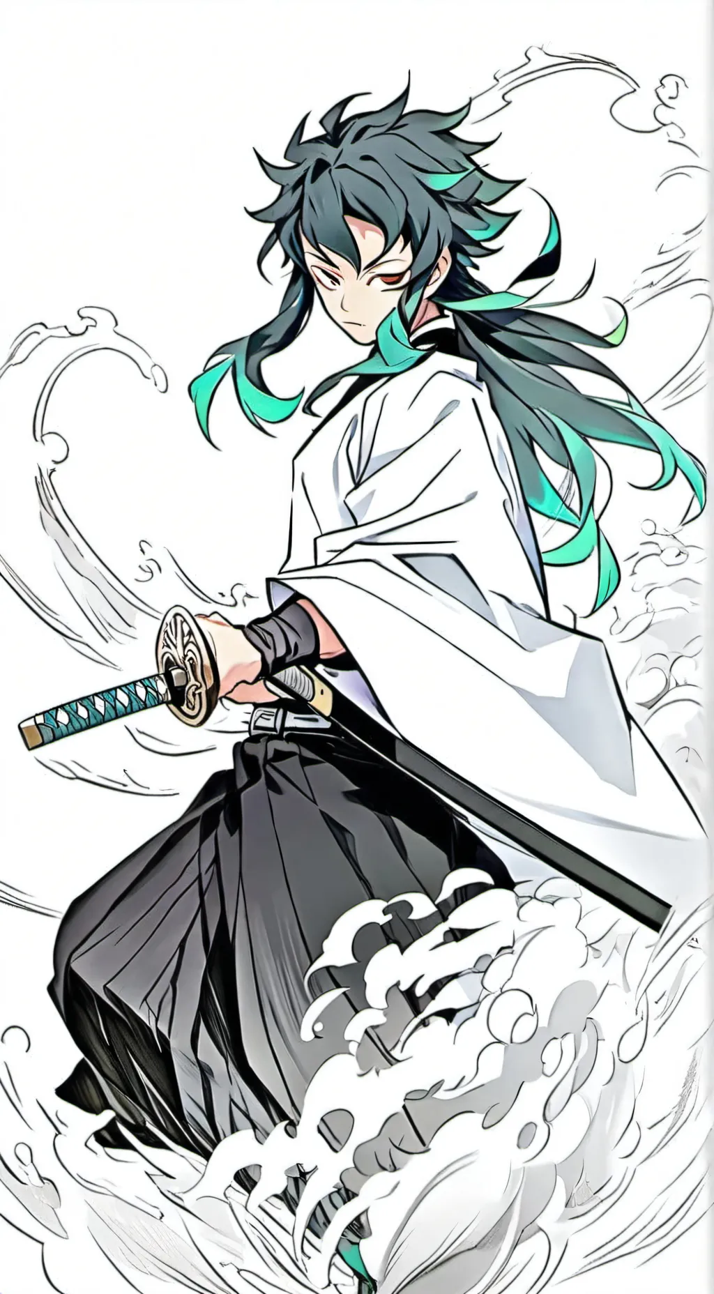 ai character: backrooms jjk background