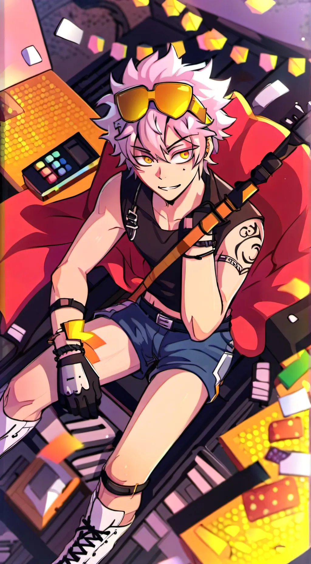 ai character: Lov🎀🏳️‍🌈 background