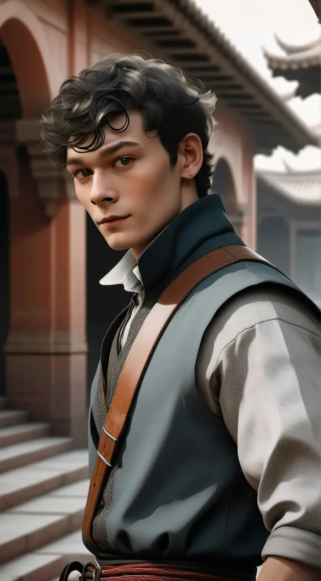 ai character: matheo riddle background