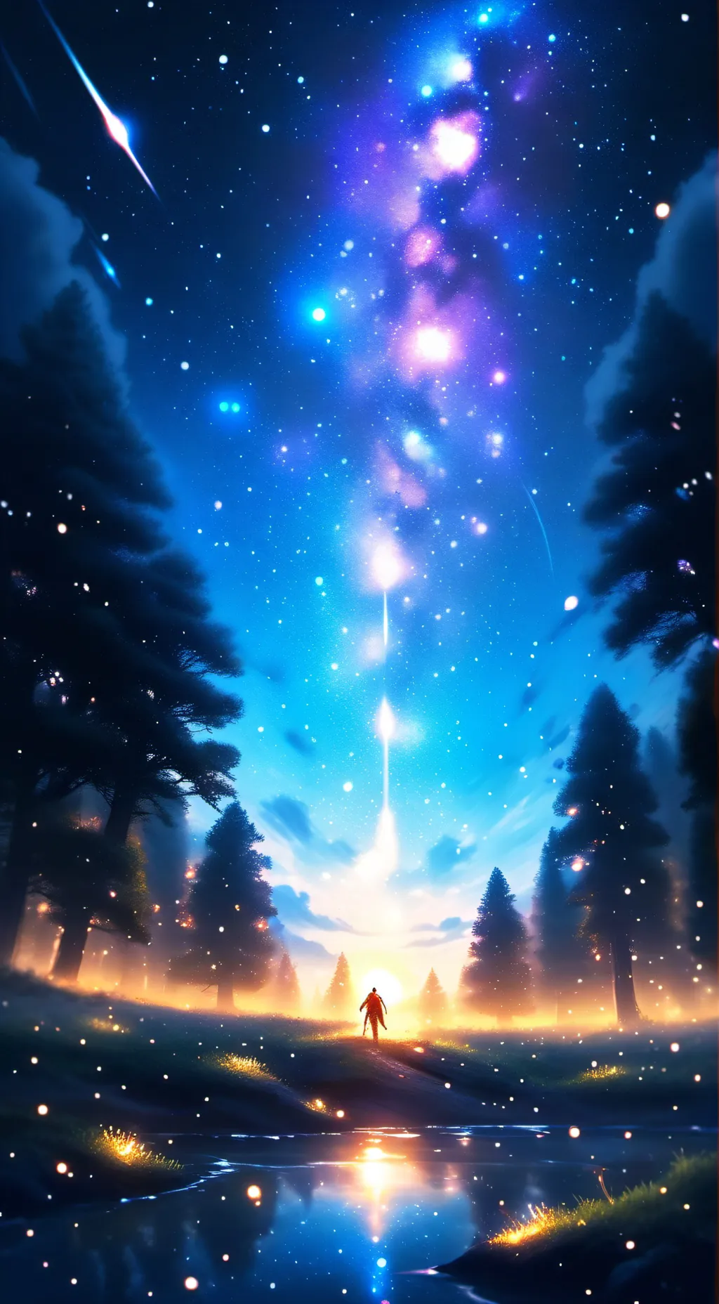 ai character: only boy sprunki. background