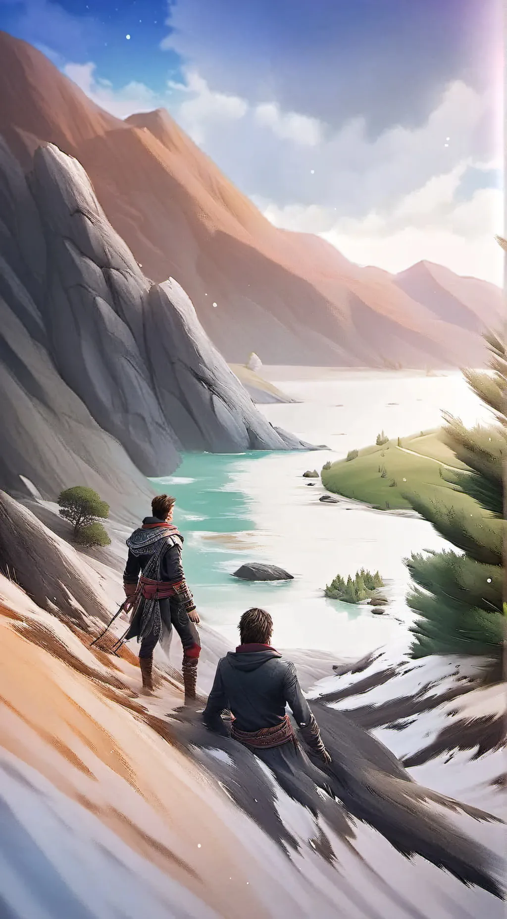 ai character: Type this background