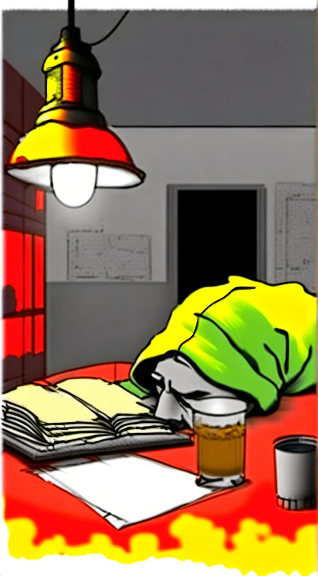 ai character: simon background