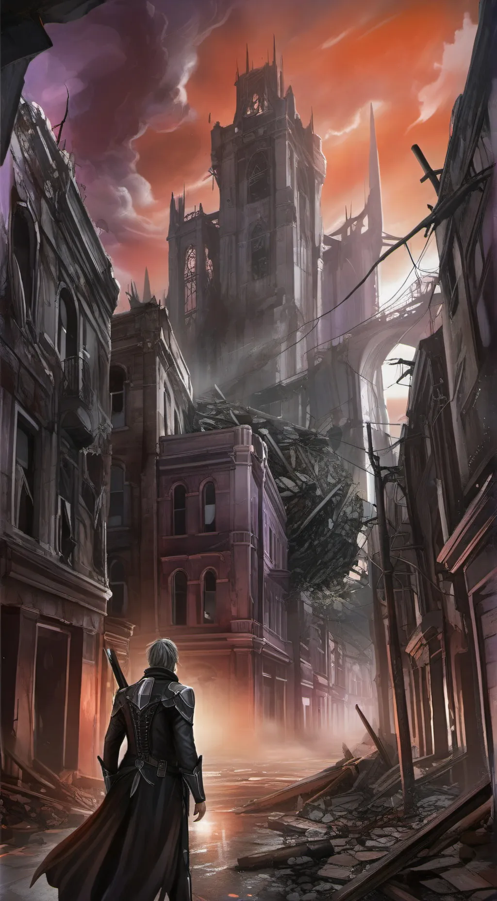 ai character: End Of The World background