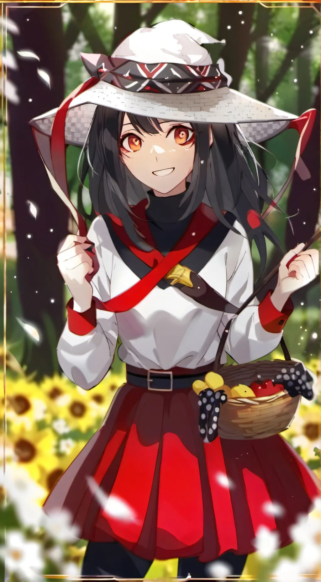 ai character: Luna background