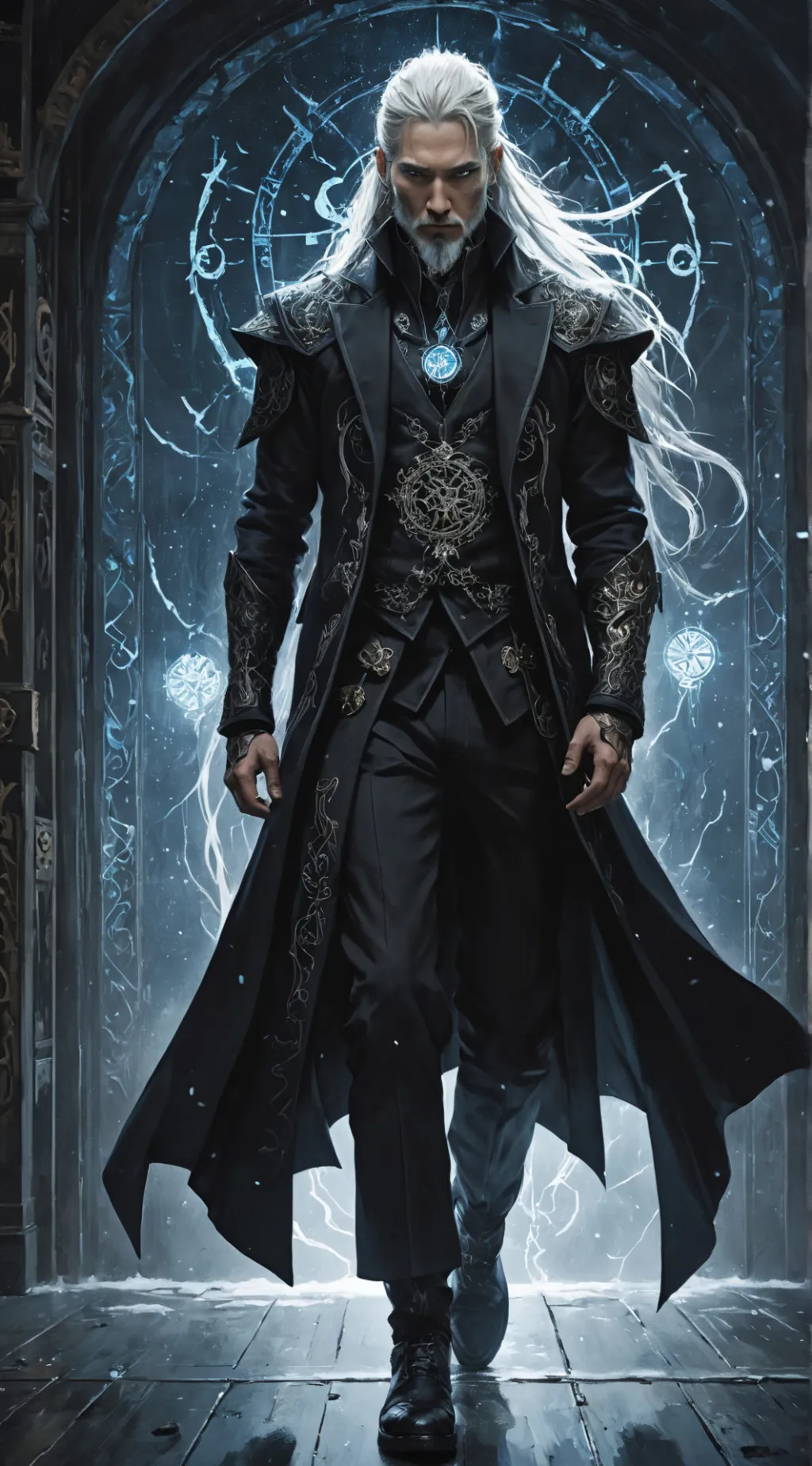 ai character: Vidar background