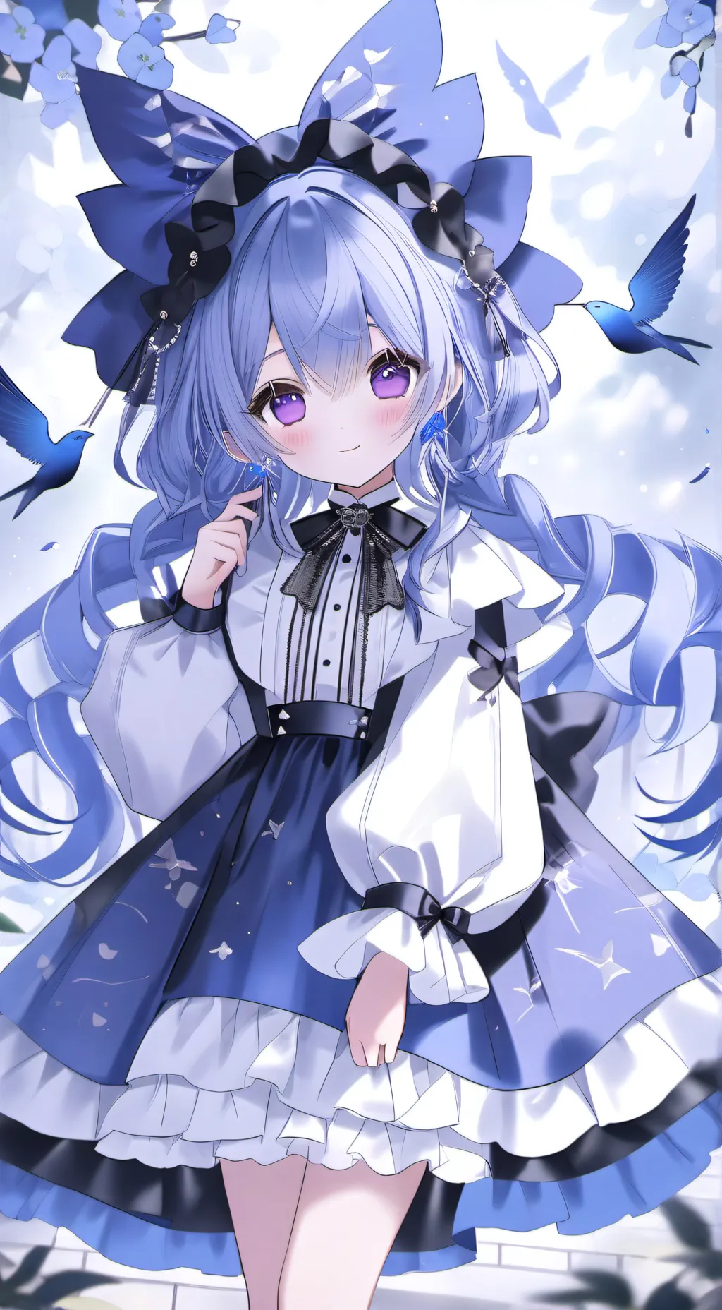 ai character: hi background