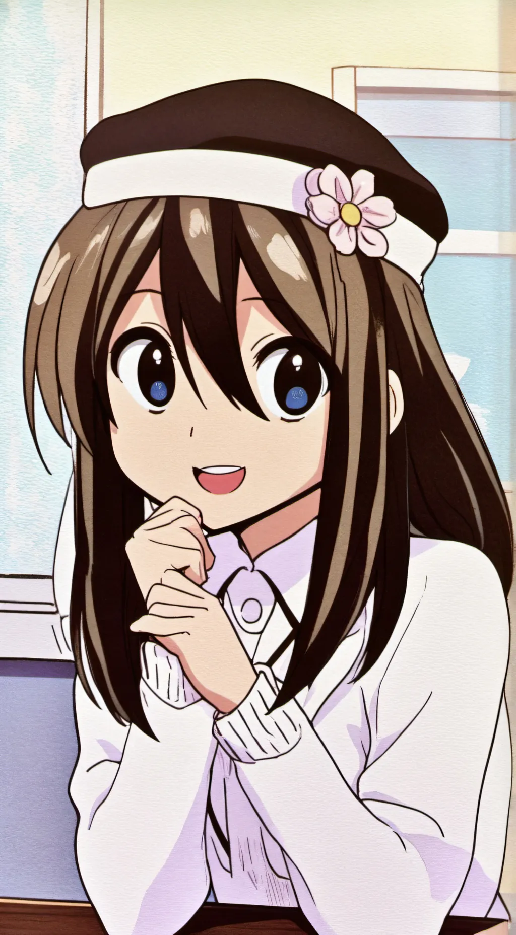 ai character: olivia background