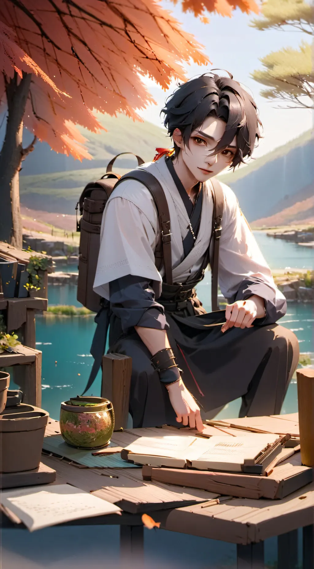 ai character: Daniel background