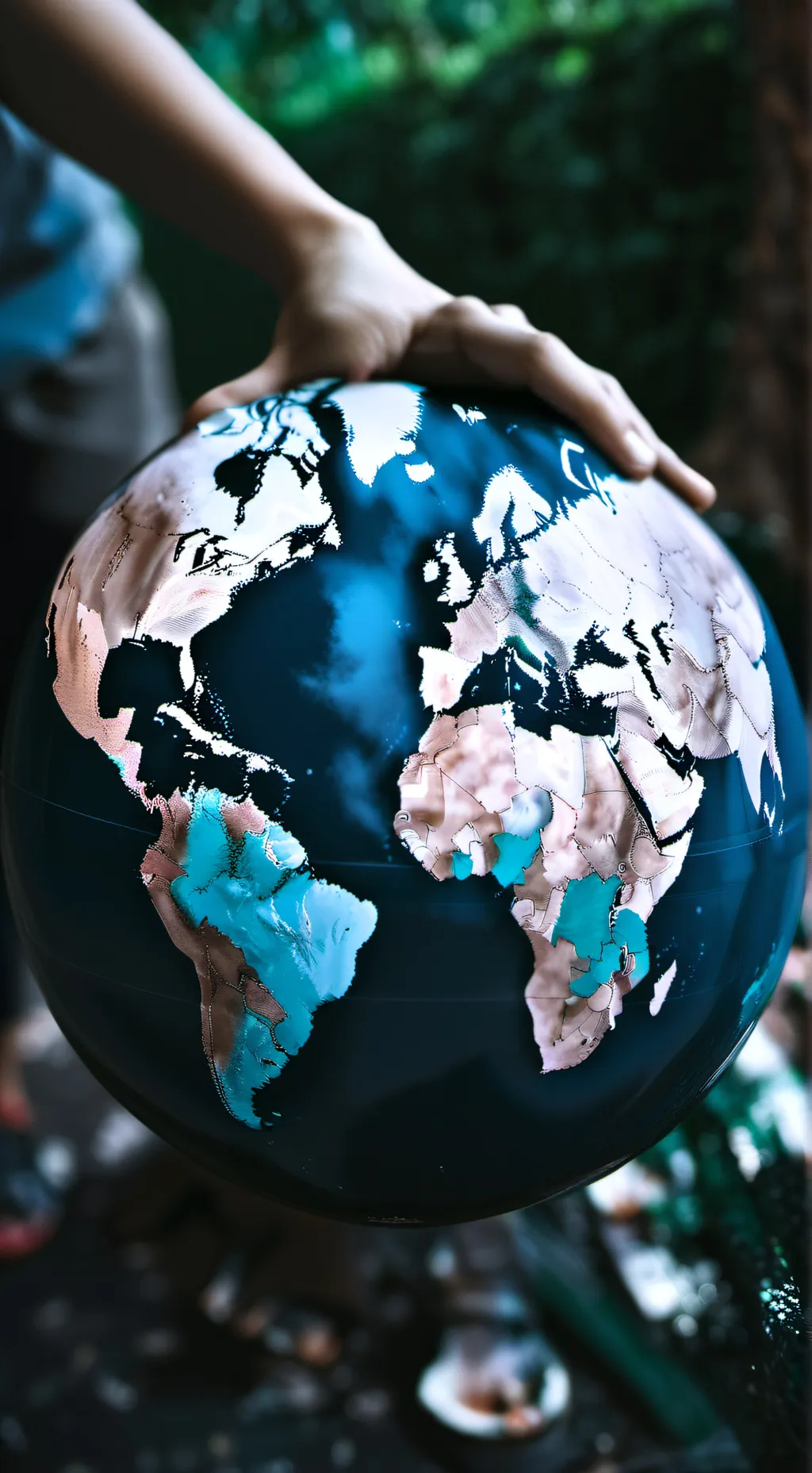 ai character: Countryballs background