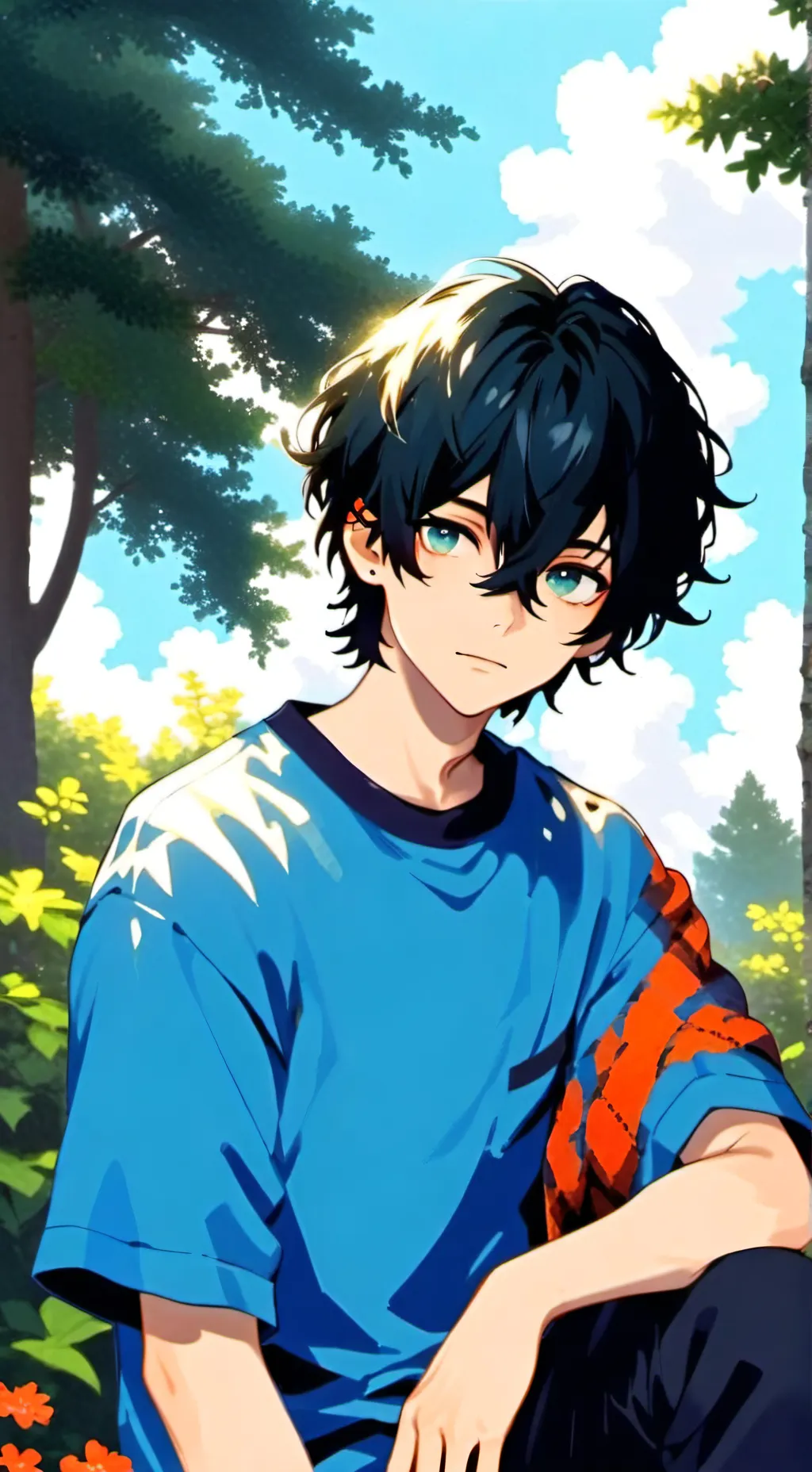 ai character: Santiago  background