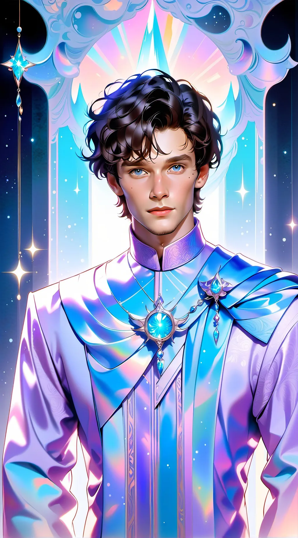 ai character: William Graham  background