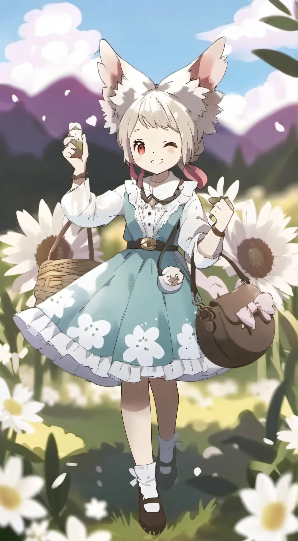 ai character: Lilly the Fairy Ca background