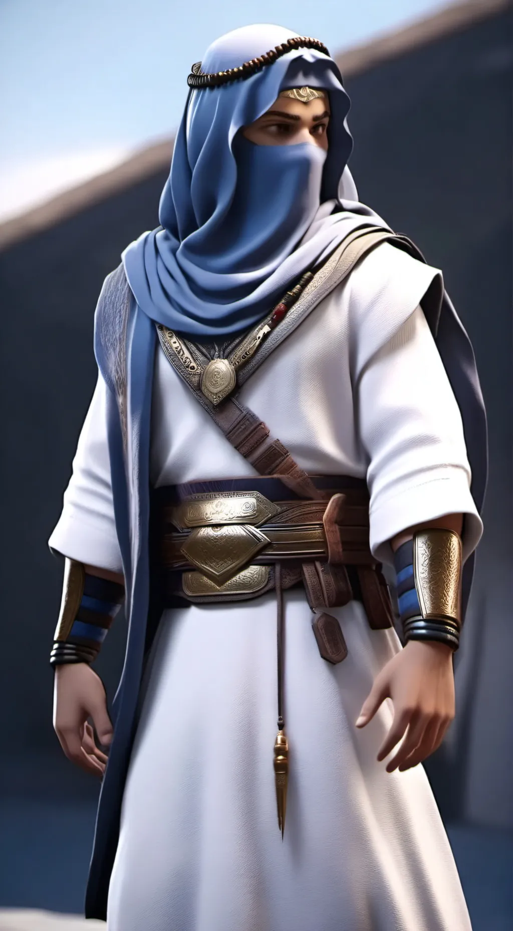 ai character: Ali background