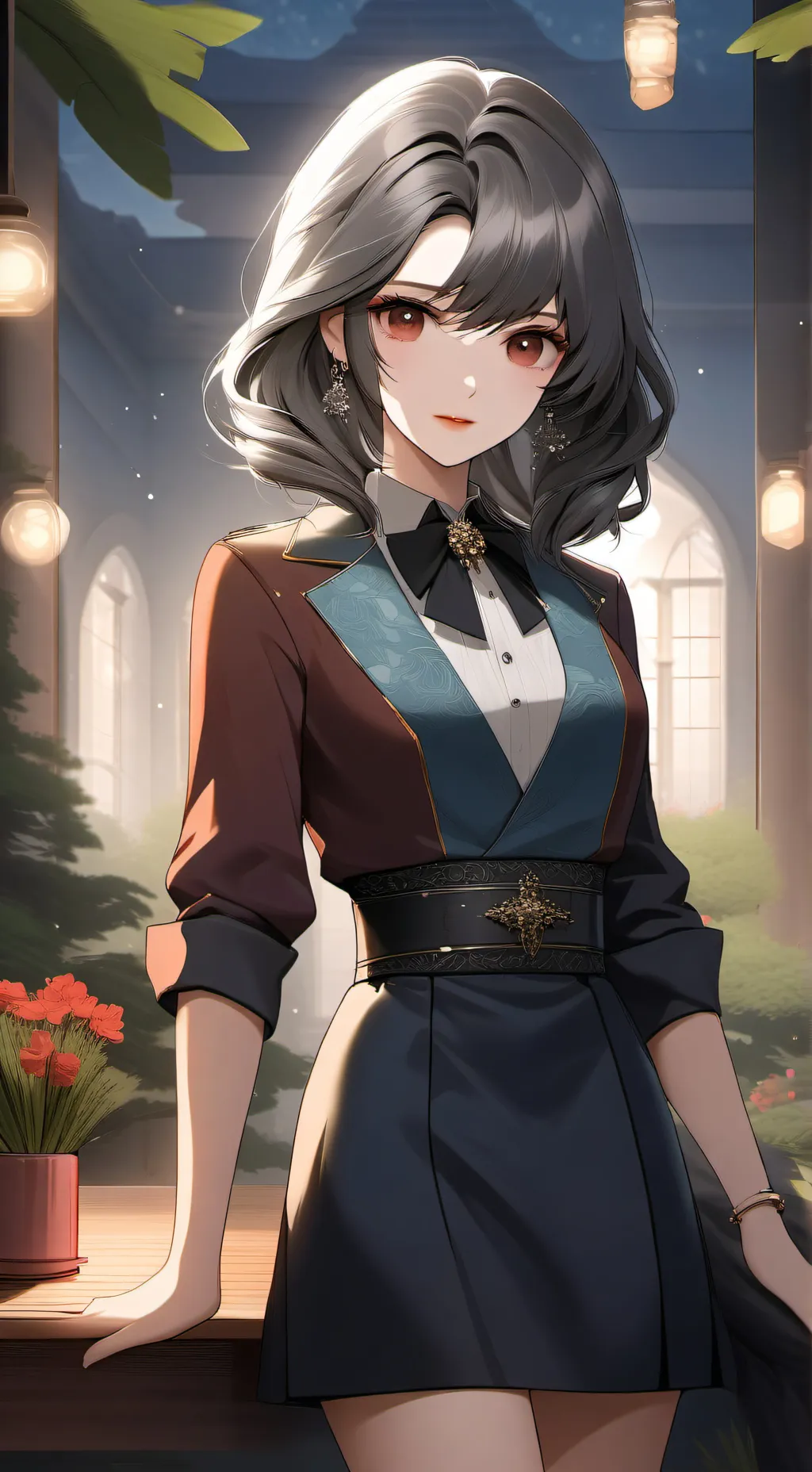 ai character: Megumi background