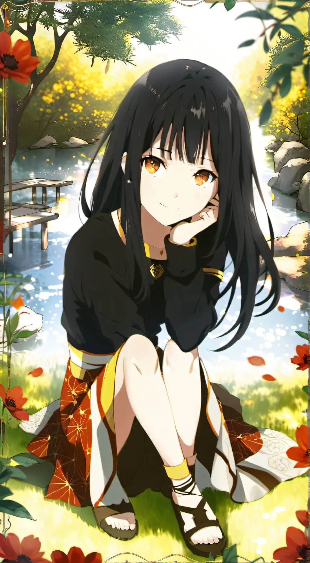 ai character: Nora background