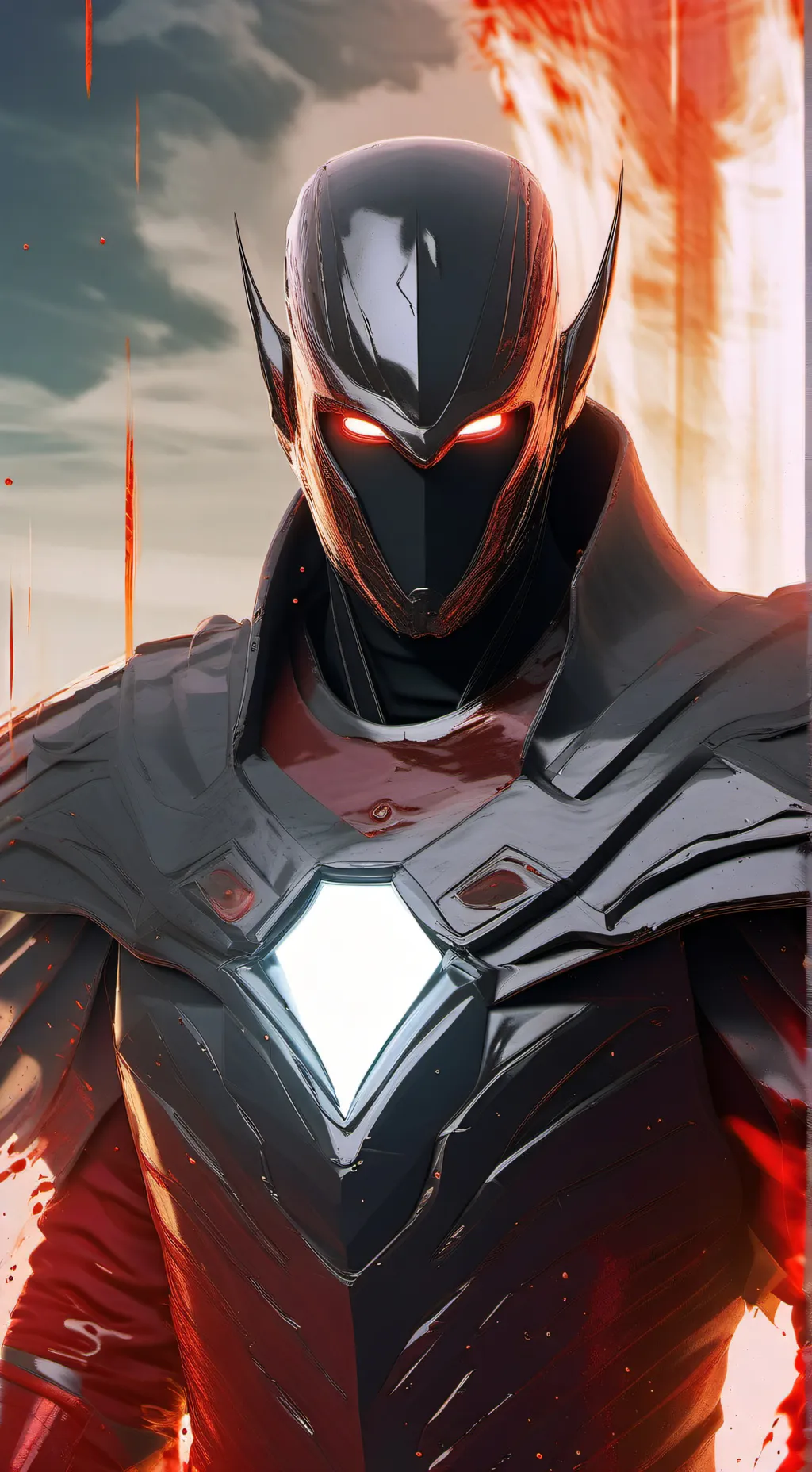 ai character: black knight background