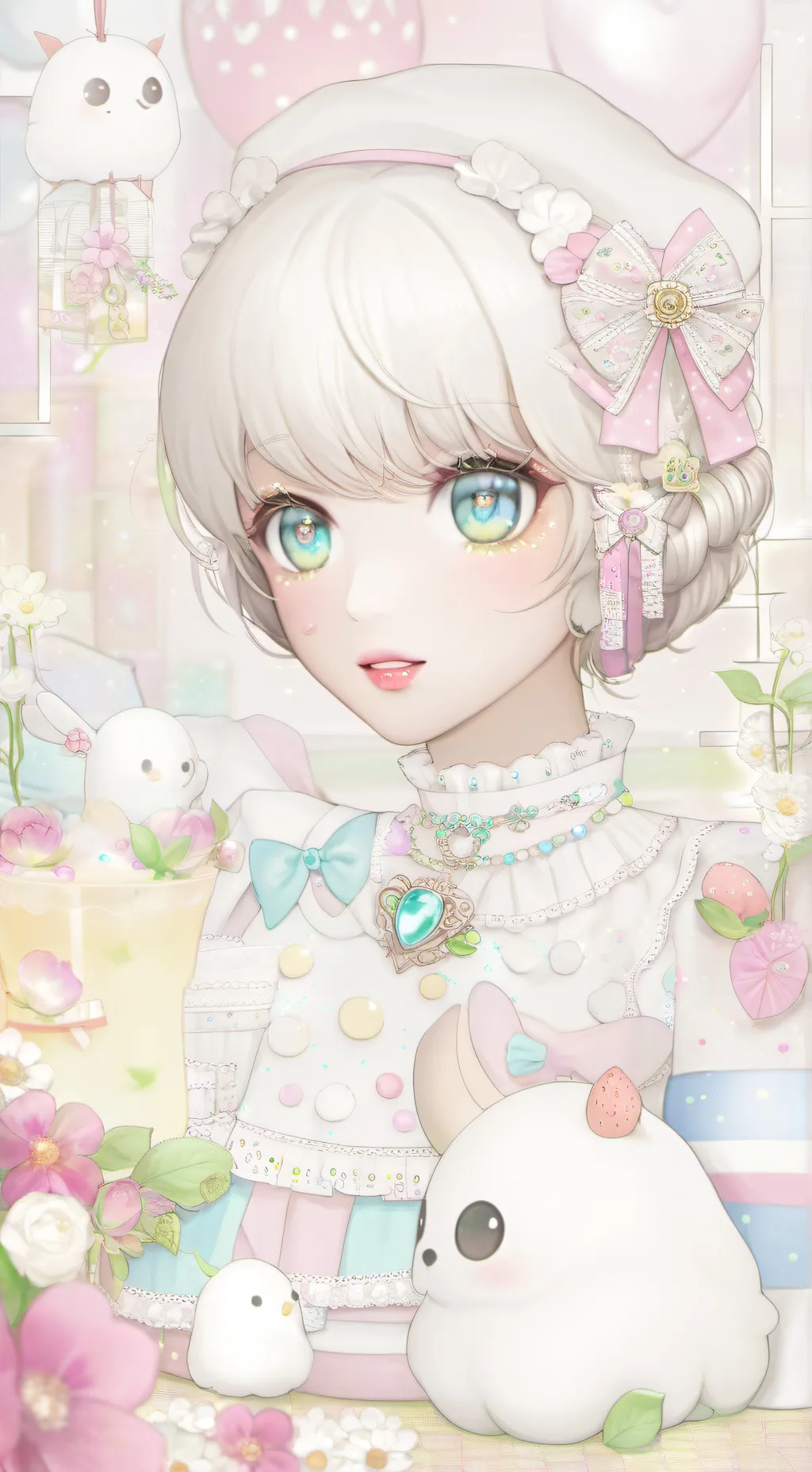 ai character: Bingo  background