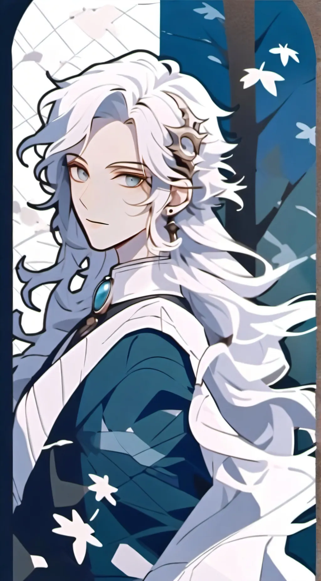 ai character: Demonslayer X mha background