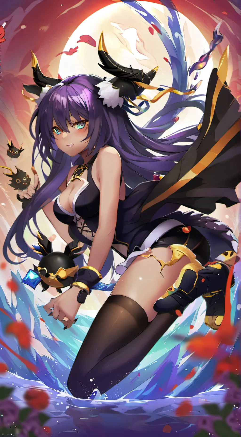 ai character: jjk  background