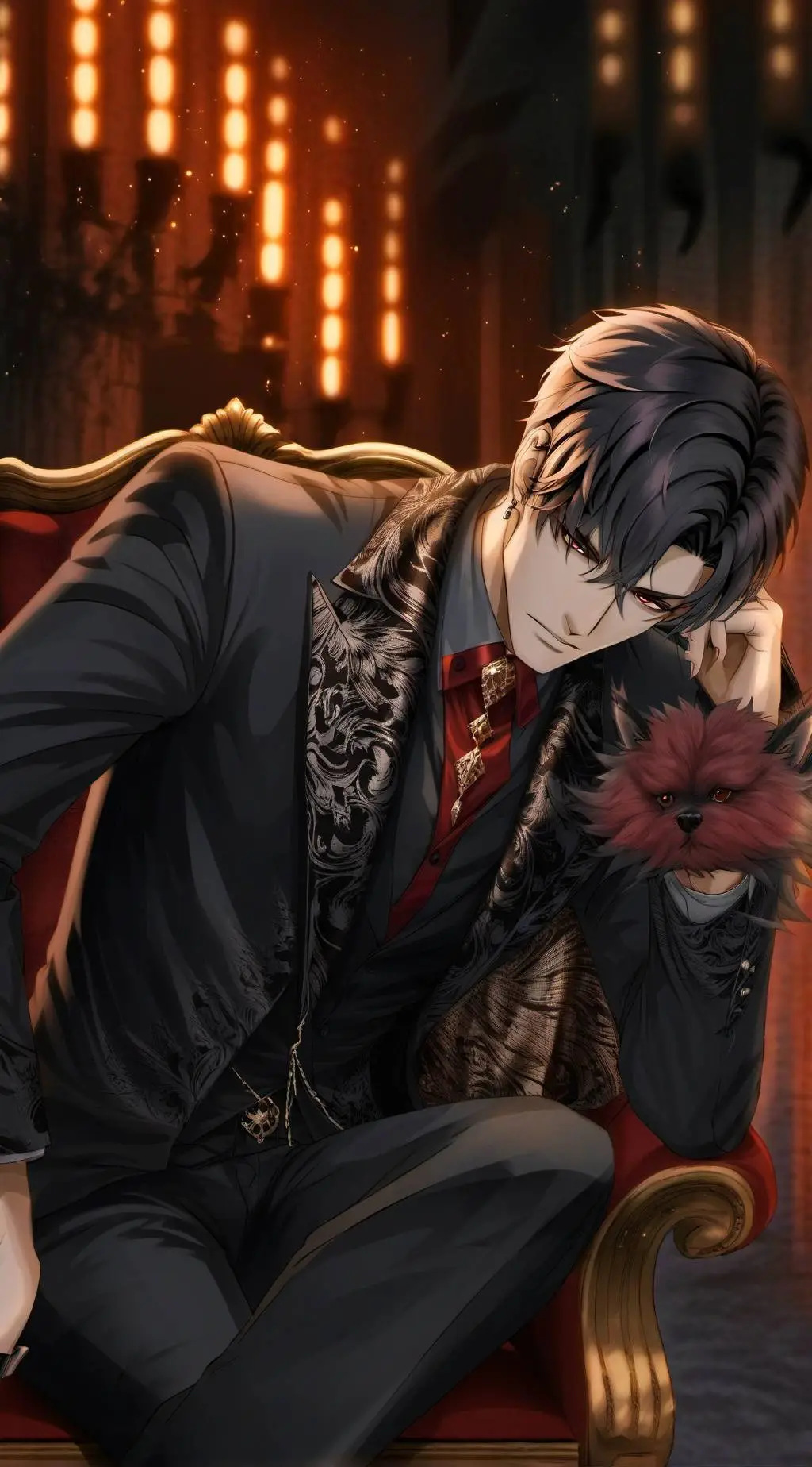 ai character: Felix  background