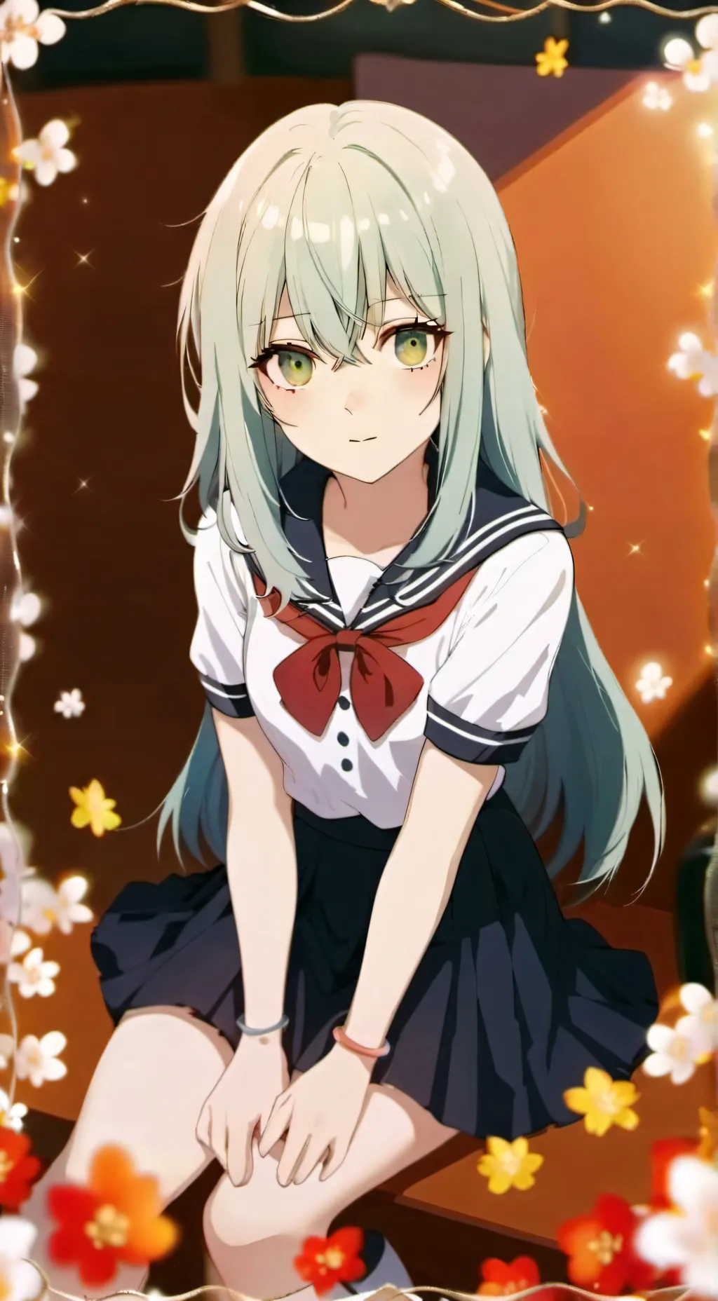 ai character: Melody background