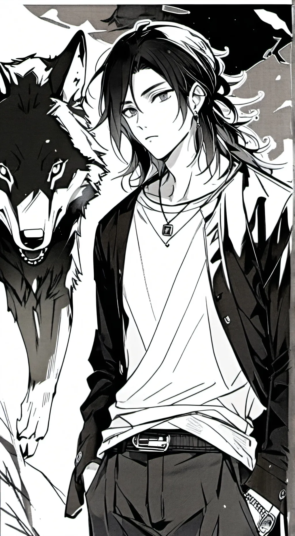 ai character: Lucifer background