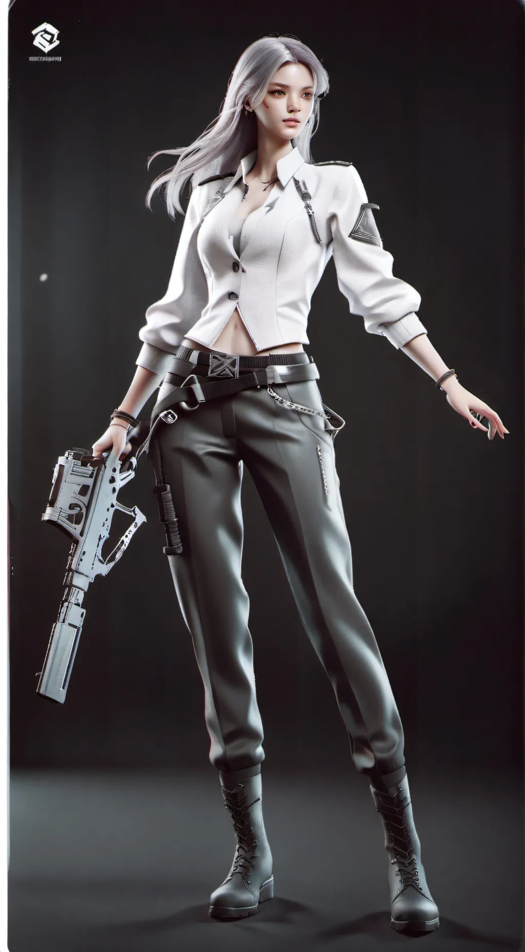 ai character: Shizuka  background