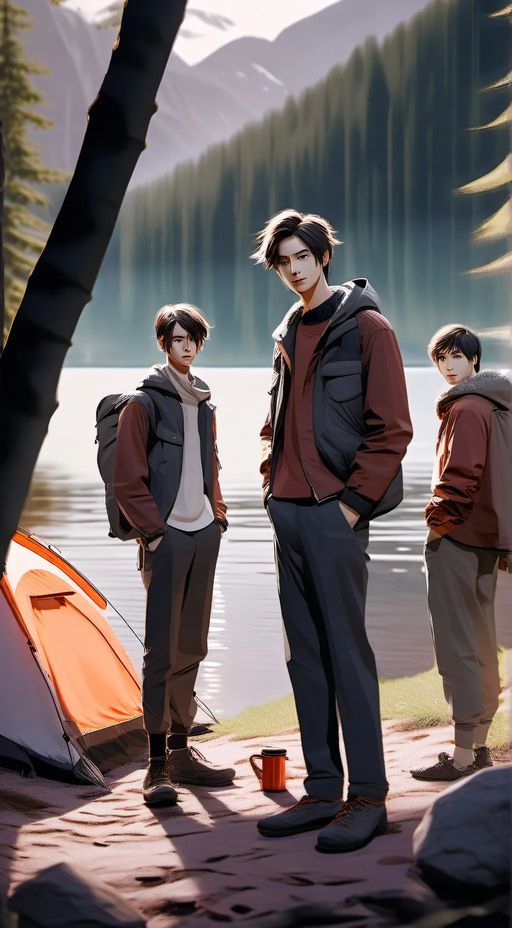 ai character: campers background