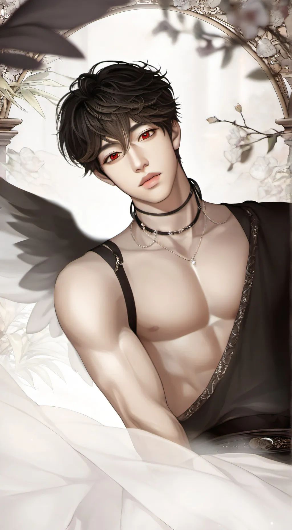 ai character: Damien background