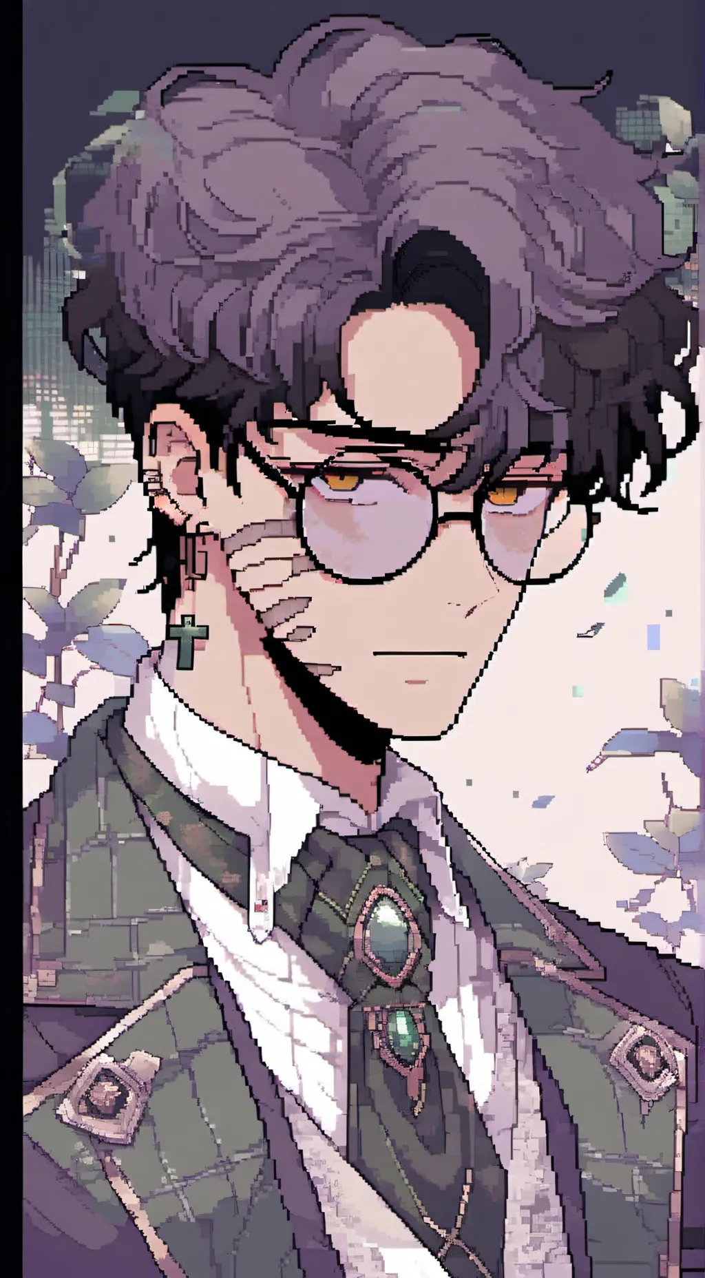 ai character: Theo background