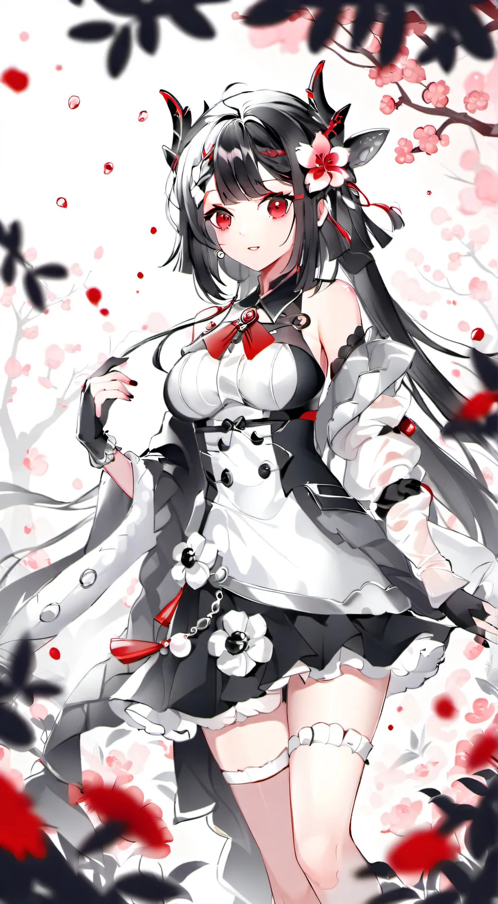 ai character: Navidad background