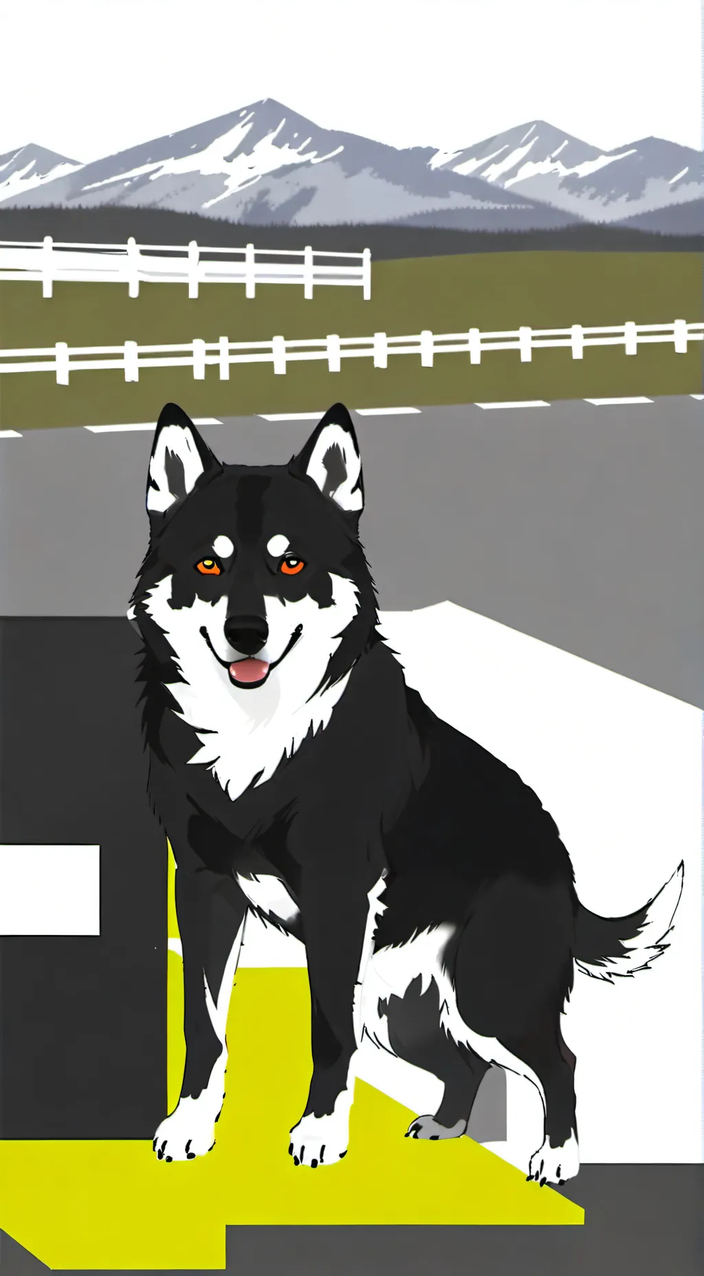 ai character: Dog background