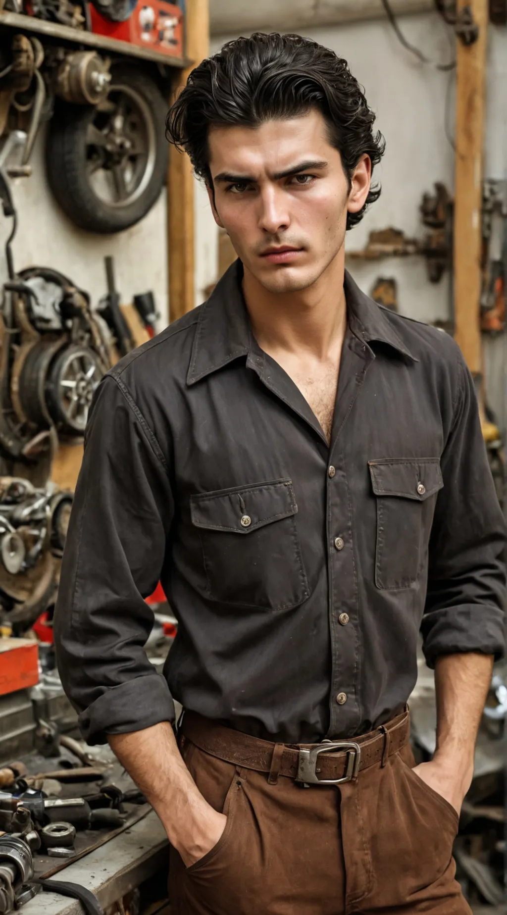 ai character: Danny Caruso background