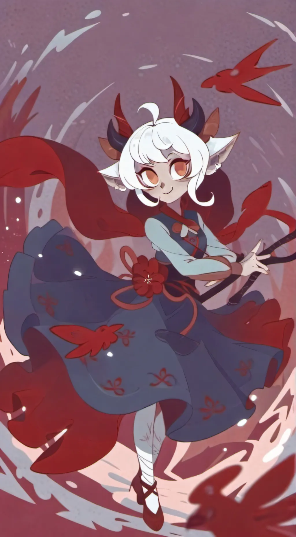 ai character: Alastor HH background