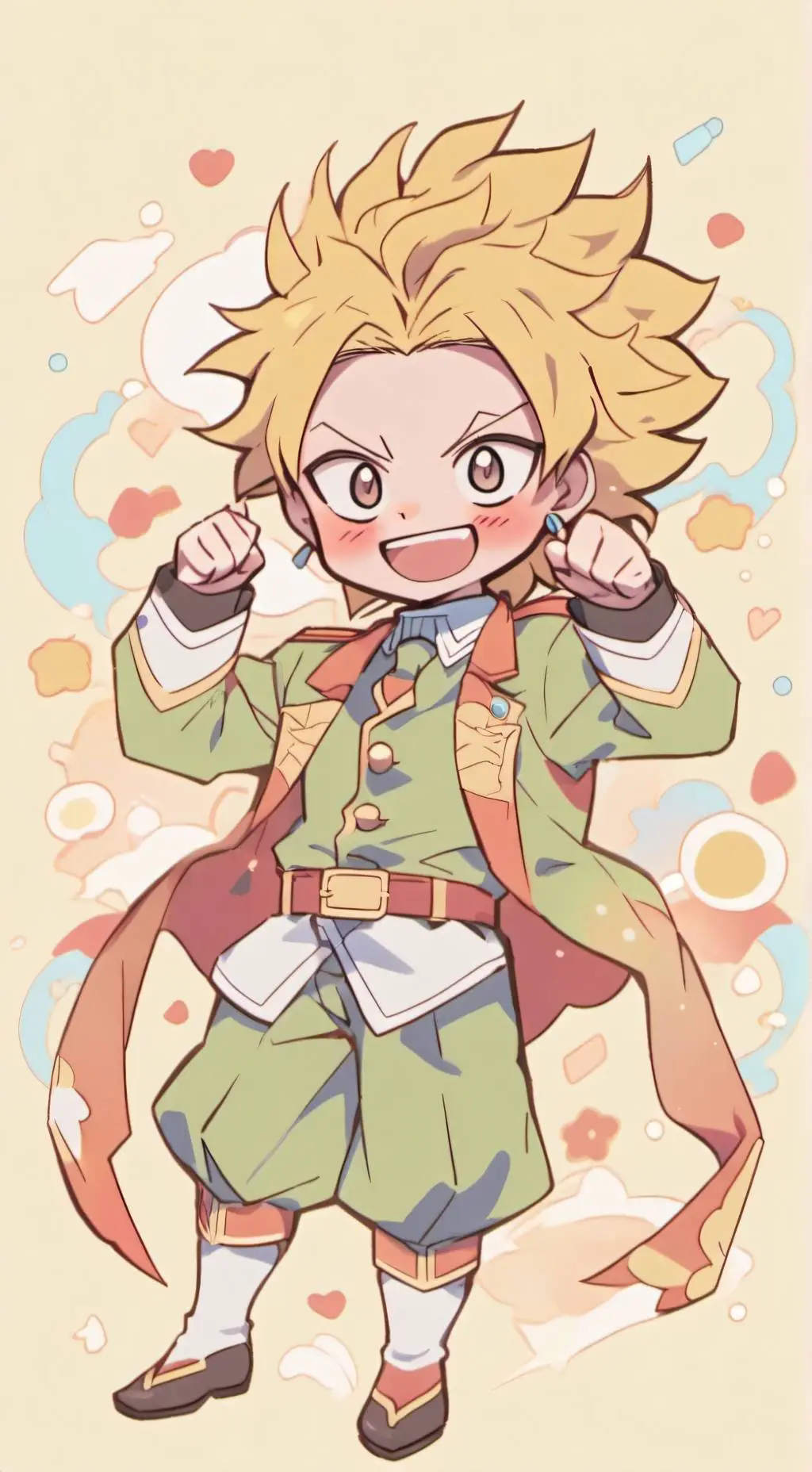 ai character: MHA background