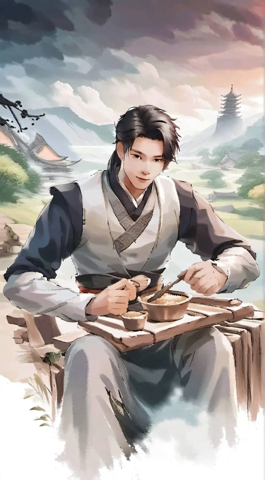 ai character: Li background