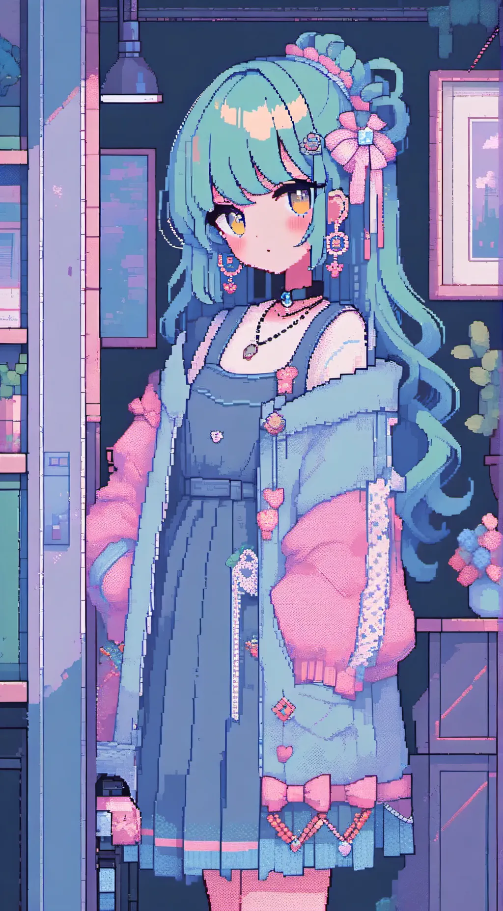 ai character: Mia background