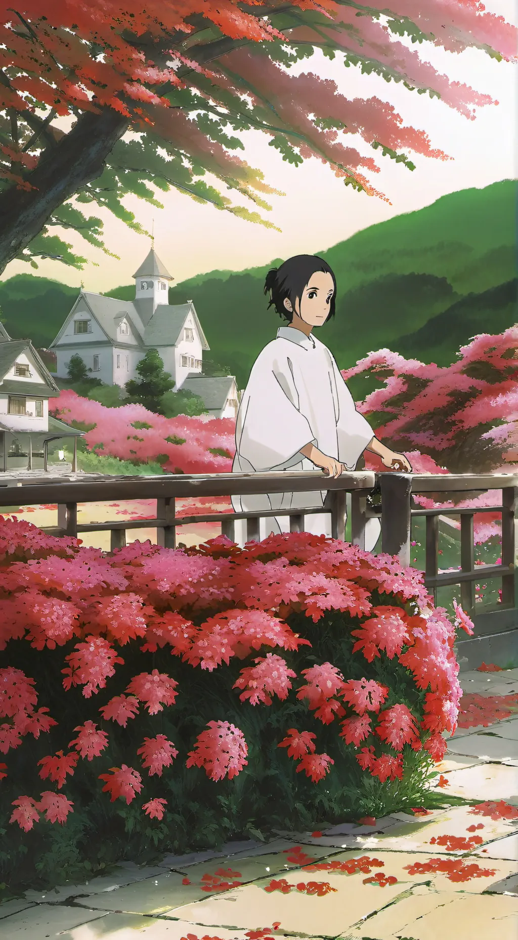 ai character: Dhar man Japanese  background