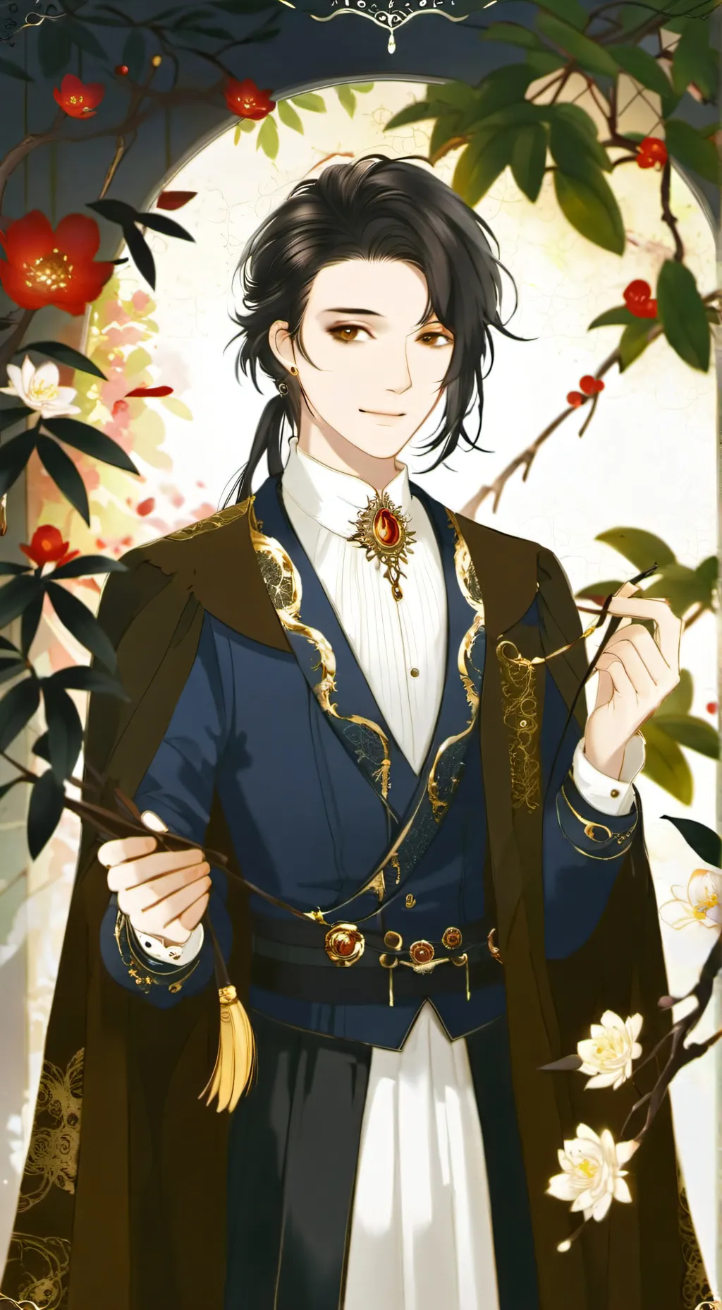 ai character: Maxe  background