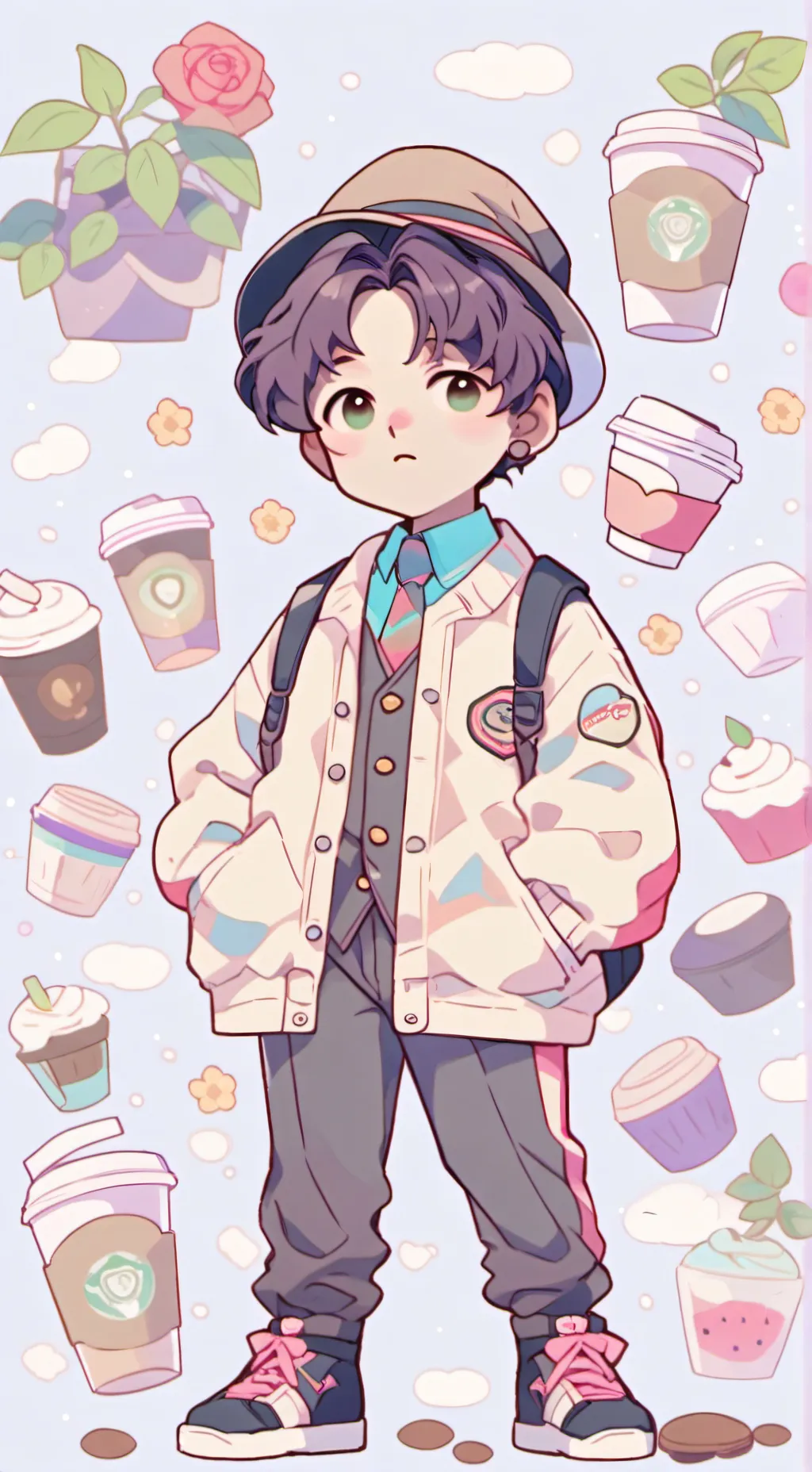 ai character: Alex background