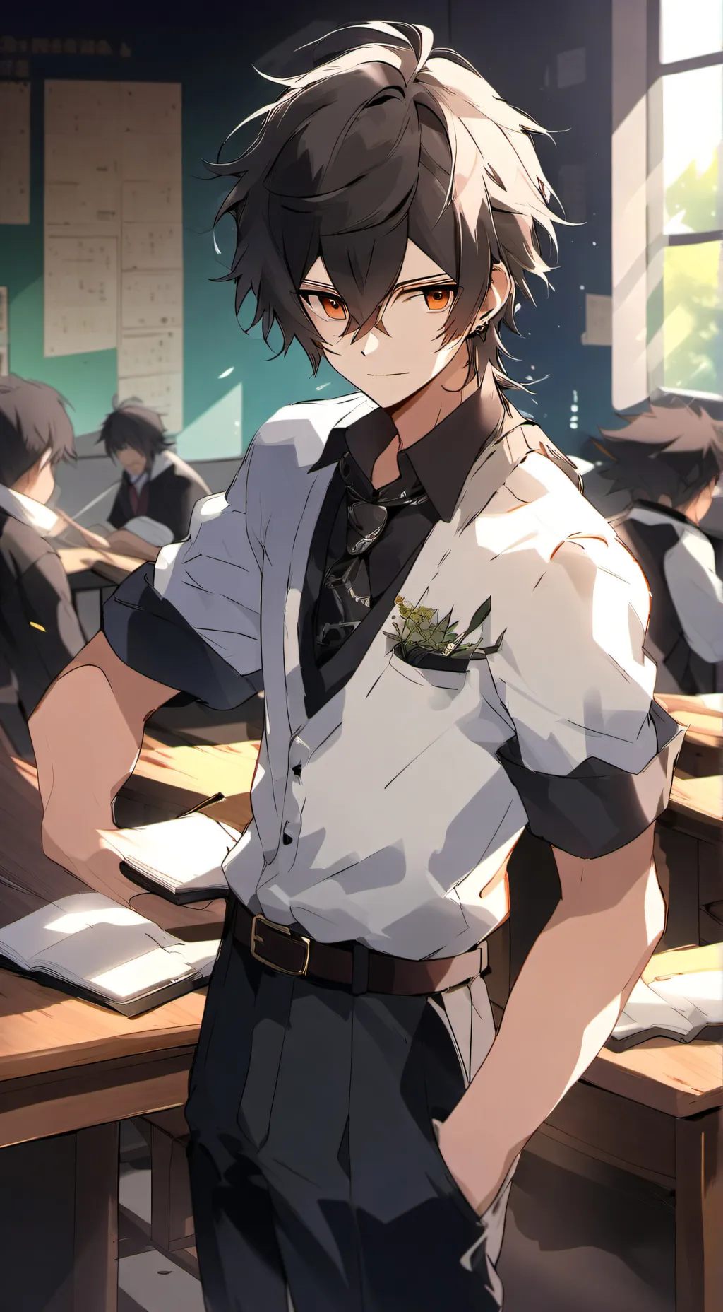 ai character: Dion background