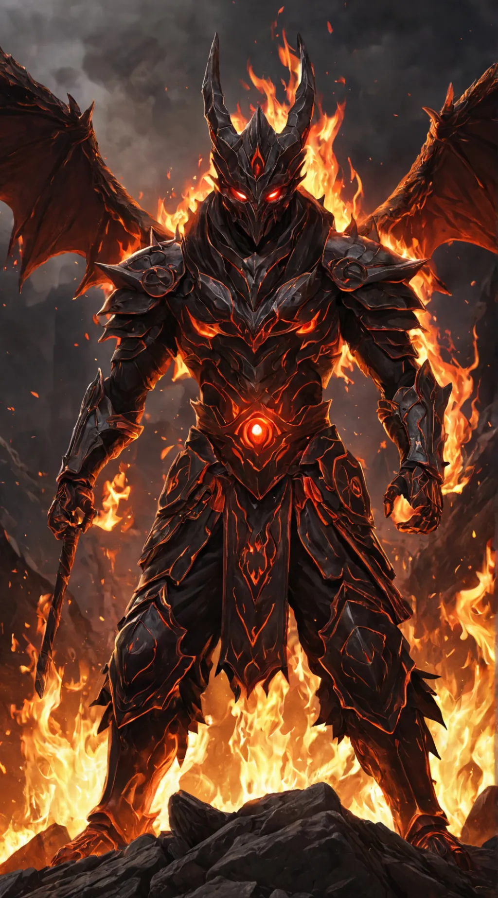 ai character: monster  background